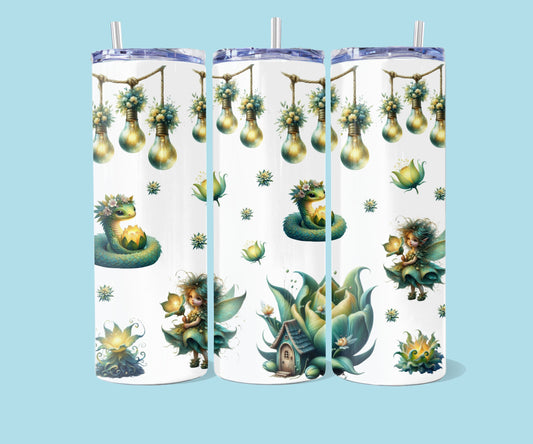 20oz Groen fantasy bos nr 3