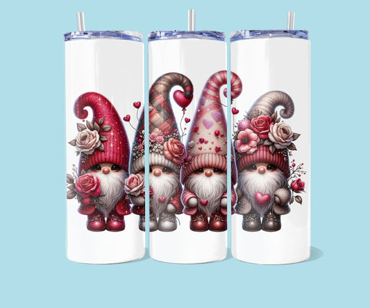 20oz Valentine gnomes nr 1