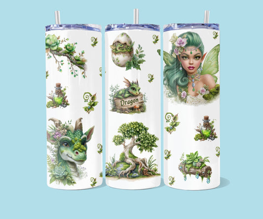 20oz Dragon Forest - Green nr 3