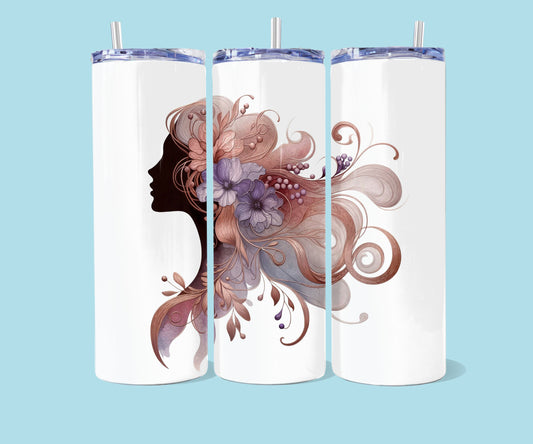 20oz  Elegante vrouw profiel