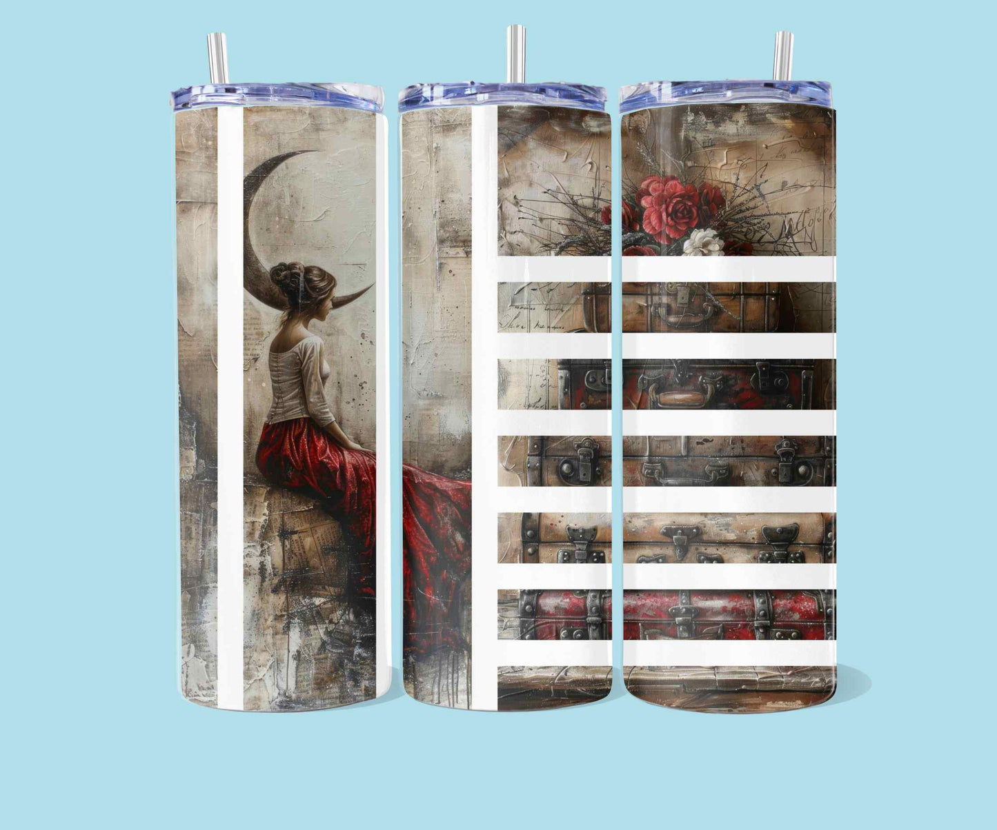 20oz Mixed media - no 4