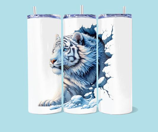 20oz White Tiger 