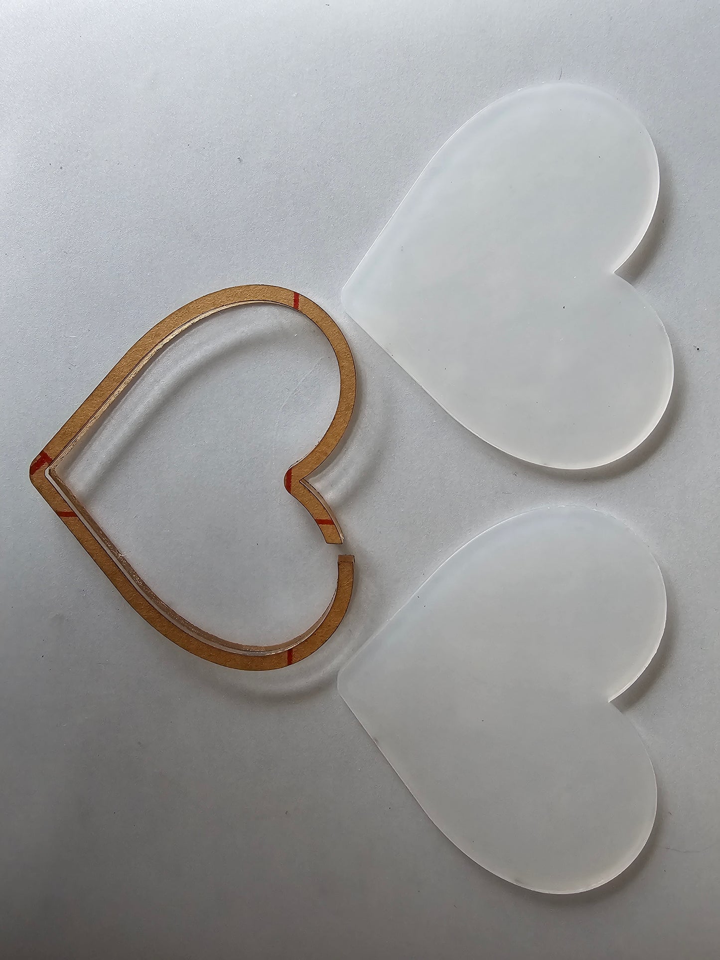 Acryl Hart Snowglobe –  DIY Decoratie