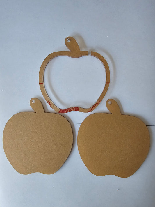 Acryl appel snowglobe ornament (Blank)